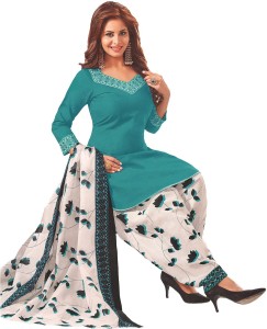 fabtag - fashion valley crepe printed salwar suit dupatta material(un-stitched) FVMAYA1918