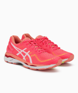 Asics GEL KAYANO 23 Running Shoes For Women Buy DIVA PINK WHITE CORAL PINK Color Asics GEL KAYANO 23 Running Shoes For Women Online at Best Price Shop Online for Footwears in India