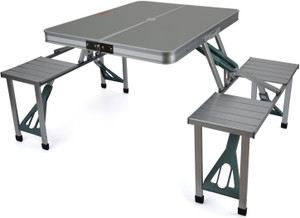 Camping table and chairs set top