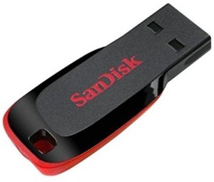 SanDisk Cruzer Blade 16 GB Pen Drive(Multicolor)