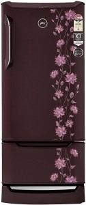 Godrej 225 L Direct Cool Single Door 4 Star (2019) Refrigerator with Base Drawer(Erica Wine, R D Edgeduo 225PDINV 4.2 Er Wn)
