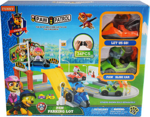 Paw Patrol Parking Lot Construction Set Toy