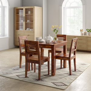 Flipkart Perfect Homes PureWood Sheesham 4 Seater Dining Set