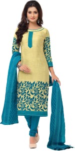 fabtag - fashion valley cotton printed salwar suit dupatta material(un-stitched) FVBLNAIDISHA1604