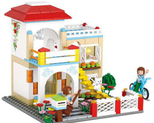 Sluban Girls Dream Sweet Home Building Block Toys | LEGO Compatible | Educational Toys For Kids | M38-B0533 (380 Pcs)