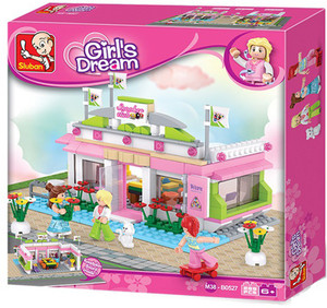 Sluban Girls Dream Snooker Club Building Block Toys | 289PCS | LEGO Compatible | Educational Toy For Kids | M38-B0527