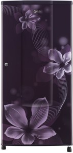 LG 185 L Direct Cool Single Door 2 Star (2020) Refrigerator(Purple Orchid, GL-B181RPOW)