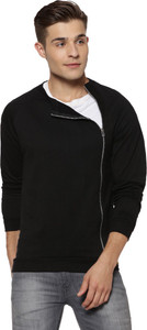 Campus Sutra Full Sleeve Solid Men Sweatshirt