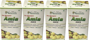 Farm Naturelle Farm Naturelle-100% Pure Strong & Effective Amla Juice. The Finest Herbal Amla Juice (400ML X 4)
