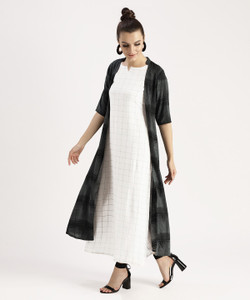 Buy LIBAS Women Maxi Multicolor Dress Online at Best Prices in