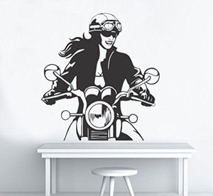 Bike deals wall sticker