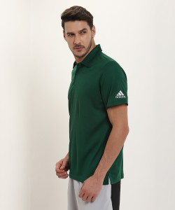 adidas dark green shirt