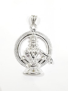 Amman GOD AYYAPPA SWAMY PENDANT 92.5 PURE SILVER Sterling Silver Pendant Price in India Buy Amman GOD AYYAPPA SWAMY PENDANT 92.5 PURE SILVER Sterling Silver Pendant Online at Best Prices in