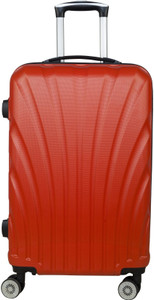 3G 8016 Combact Series Red Hard Sided Travel trolley Suitcase 65 cms/ 24 inch Check-in Luggage - 24 inch