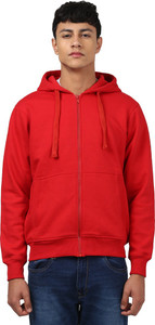 Parx Full Sleeve Solid Men Sweatshirt