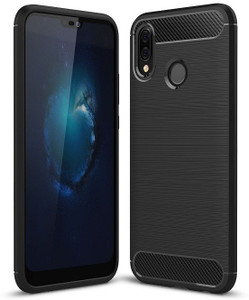 lofad case back cover for huawei nova 3iblack rubber