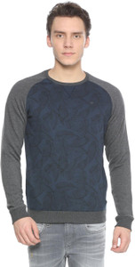 Peter England Full Sleeve Printed Men Sweatshirt