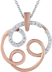 TBZ TheOriginal Precious Pendant 18kt Rose Gold Pendant