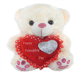 Happy friendship day teddy bear deals