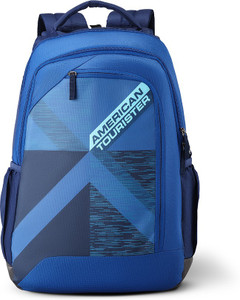 AMERICAN TOURISTER Dune Sch Bag 02 29 L Backpack Blue Price in India Flipkart