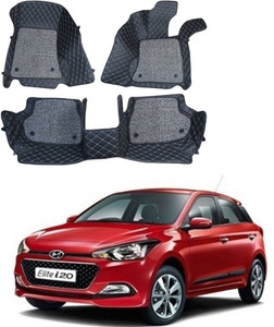 AUTOGARH Leatherite 7D Mat For Hyundai Elite i20 Price in India