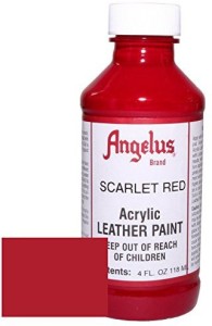 Angelus Acrylic Paint 4 Oz. (Red)