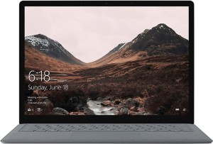Microsoft Surface Core i5 7th Gen - (8 GB/256 GB SSD/Windows 10 S) 1769 Thin and Light Laptop(13.5 inch, Platinum, 1.25 kg)