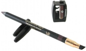 Chanel NOIR and MARINE Le Crayon Kohl Intense Eye Pencil Swatches and Review  - Blushing Noir