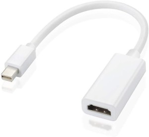 LipiWorld Mini Display Port Thunderbolt Mini Dp Male to HDMI Female Adapter Cable for Mac MacBook Pro Air Video Cable