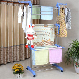Kawachi High Quality Stainless Steel Foldable Butterfly Clothes