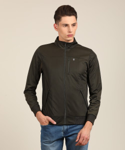 Wrangler Full Sleeve Solid Men Jacket 
