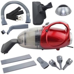 JM SELLER Blowing and Sucking Dual Purpose(JK-8) Home & Car Washer (Red) Dry Hand-held Vacuum Cleaner