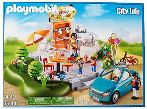 Playmobil ice cream shop store
