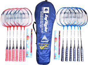 Inflight outlet badminton racket