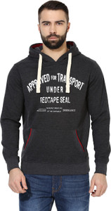 Red Tape Full Sleeve Printed Men's Sweatshirt
