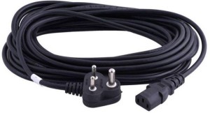 PAC 3 Pin Power Cord Cable for Computer, Monitor, Printer, UPS, PC SMPS-3 meter Power Cord