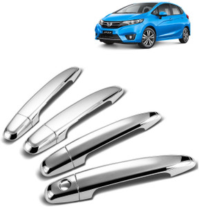 RideoFrenzy Honda Jazz Chrome Handle Cover cum Honda Civic Car
