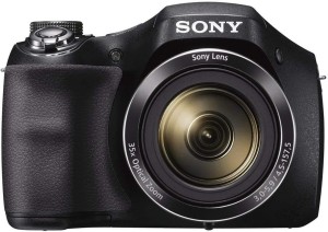 sony cyber-shot dsc-h300b dslr camera 1 u (including-aa battery, shoulder strap, lens cap, usb cable,user manual, - 1 u each)(black)