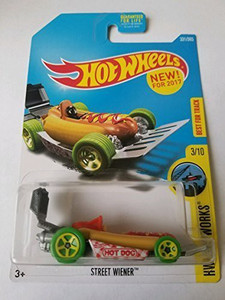 HOT WHEELS 2017 HW City Works Street Wiener Hot Dog Car 331 365