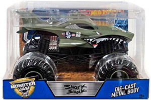 Hot wheels monster sales jam shark shock