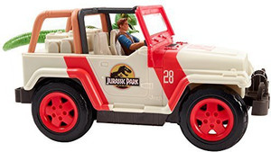 Jurassic world jeep wrangler raptor attack rc vehicle hot sale