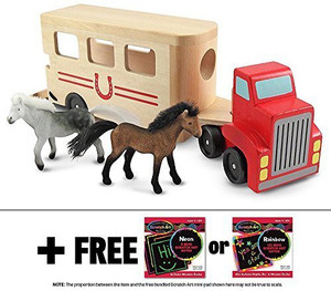 Melissa & doug horse carrier store