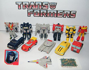 Miniature hotsell transformers toys