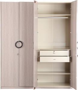 Hometown Engineered Wood 4 Door Wardrobe Price in India Buy