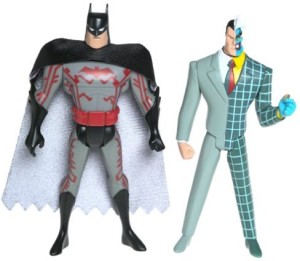 BATMAN The Animated Series Action Figure 2-Pack Tech Suit Vs. Two