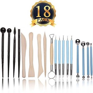 Polymer Clay Tools 18pcs Modeling Clay Sculpting Tools