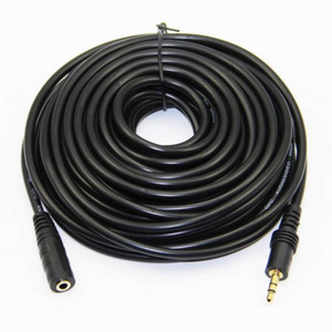PAC High Quality 5 Meter 3.5mm Stereo male to female Extension AUX Cable