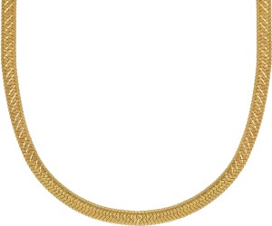 RN 24KT Gold Plated 1 Micron Brass 7mm thick 30gm, 22Inch long