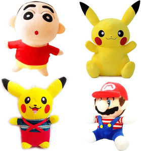 Mario pikachu plush 2025