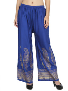 Skyline Trading Relaxed Women's Blue Trousers